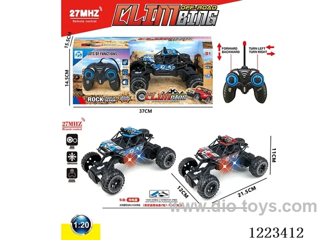 4ch rc car with light included battery