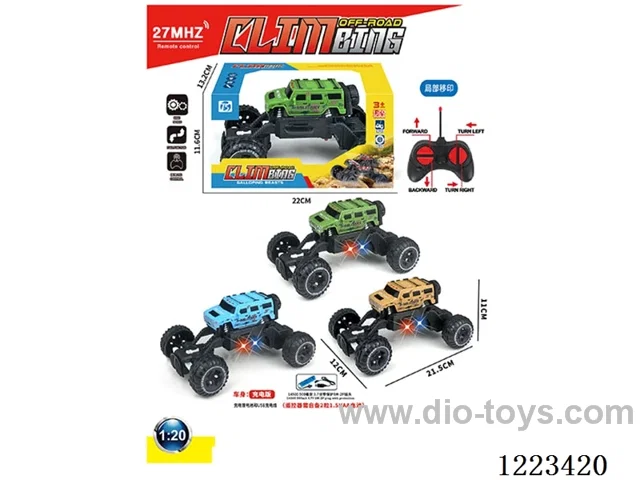 4ch Hummer rc car with light included battery