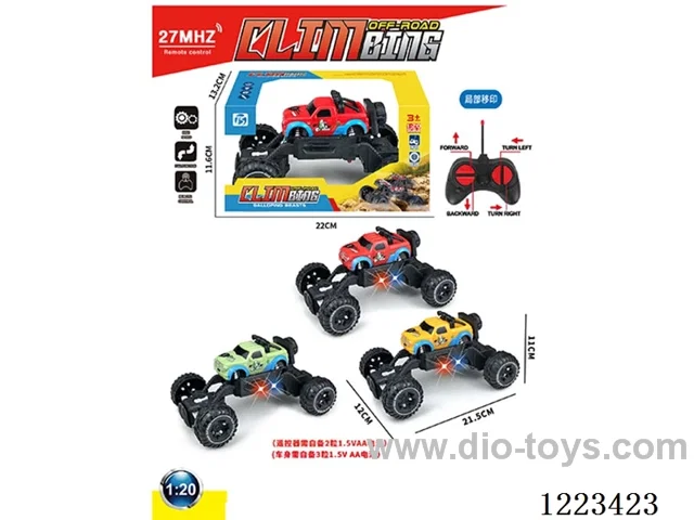 4ch rc car with light not included battery