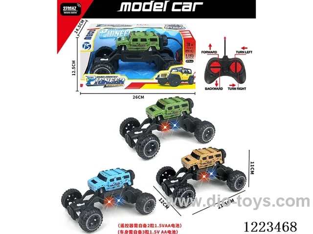 4ch Hummer rc car with light not included battery