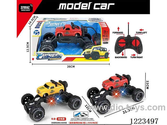 4ch rc car with light included battery