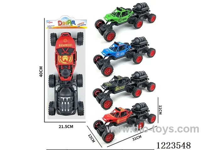 6-wheel inertia car
