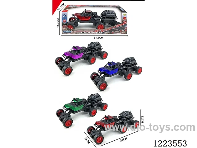 6-wheel free wheel car