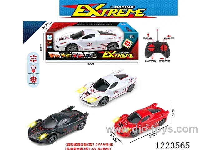 4ch Ferrari rc car with light not included battery