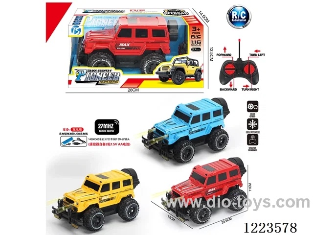 4ch big G rc car with light included battery