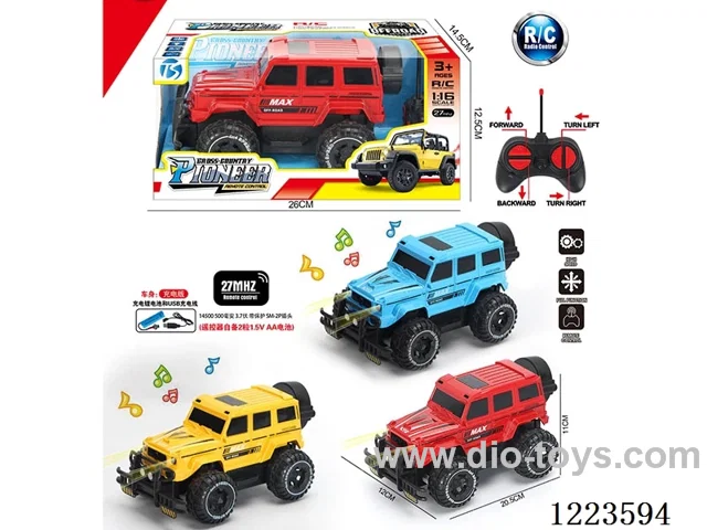 4ch big G rc car with light included battery