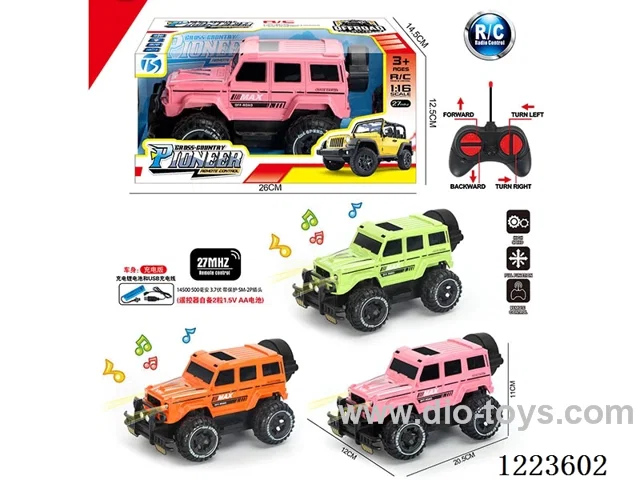 4ch big G rc car with light included battery