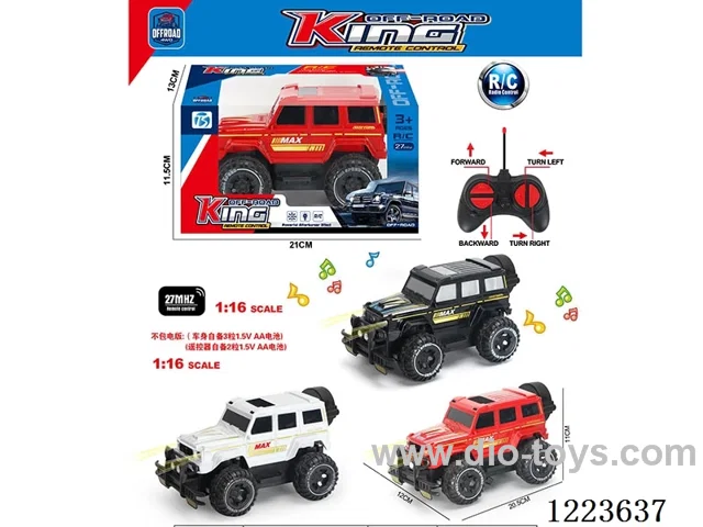 4ch big G rc car with light not included battery