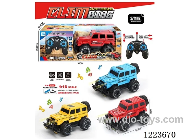 4ch big G rc car with light included battery