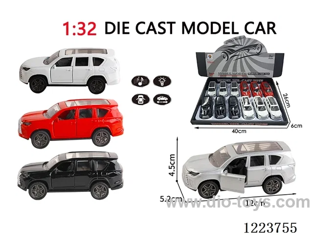 1:32 pull back alloy car W L/M