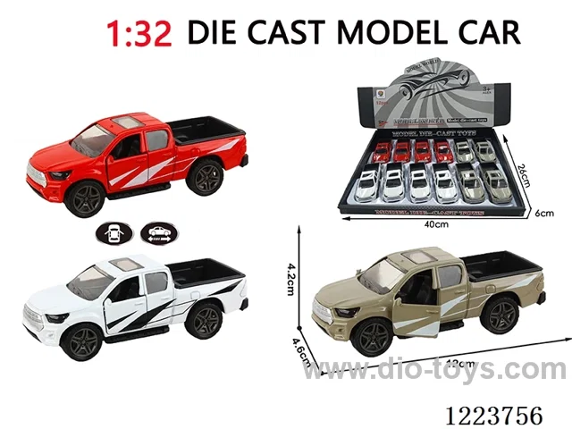 1:32 pull back alloy car