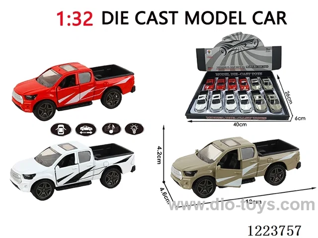 1:32 pull back alloy car W L/M