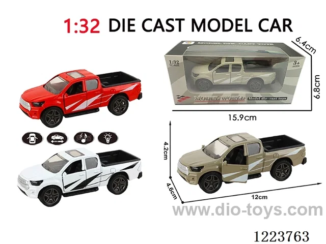 1:32 pull back alloy car W L/M