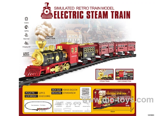 Electric Rail Train in colour box