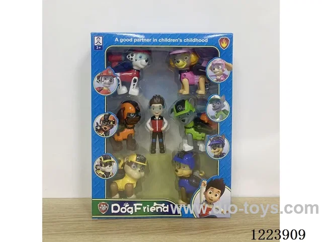 Woof One Click Transforms 6 Dogs + Capt.