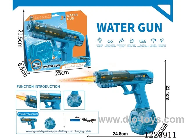 Light Shadow Spitfire Edition linked automatic water gun 466ML included battery