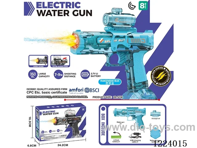 B/O water gun with light