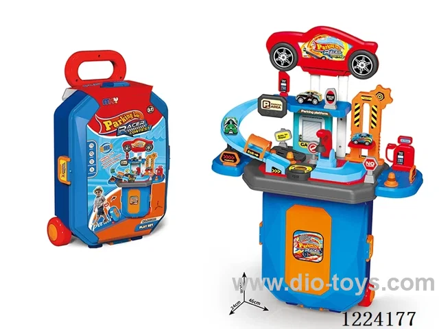 Trolley Case Parking Lot Racing Track