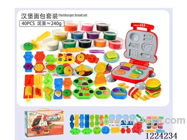 Hamburger Bread set/(40pcs accessory)