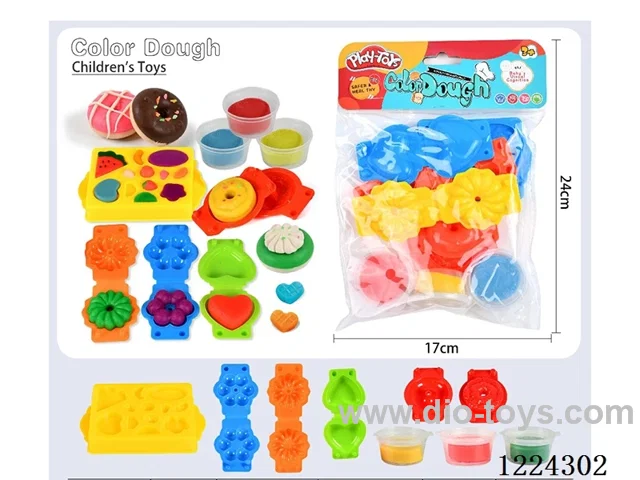 Cookie theme colorful clay