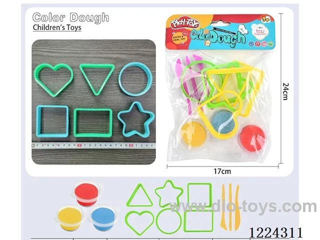 Graphic theme colorful clay