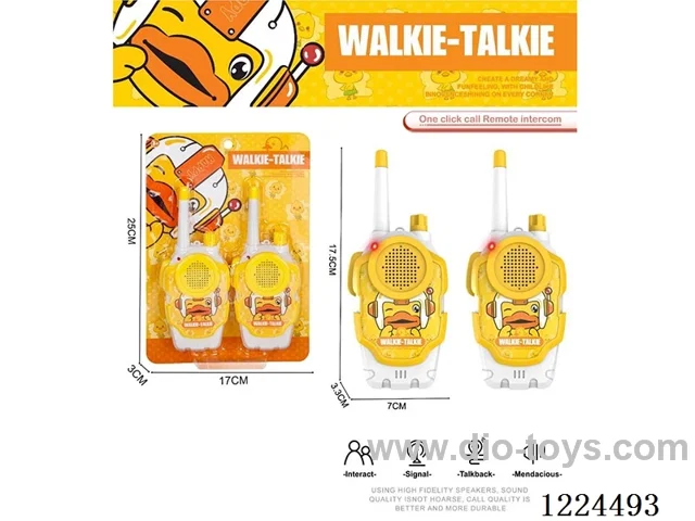 Walkie-talkie (distance approx. 40 m)