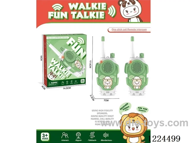 Walkie-talkie (distance approx. 40 m)