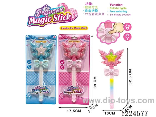 Magic stick with light/music included 3*AG13