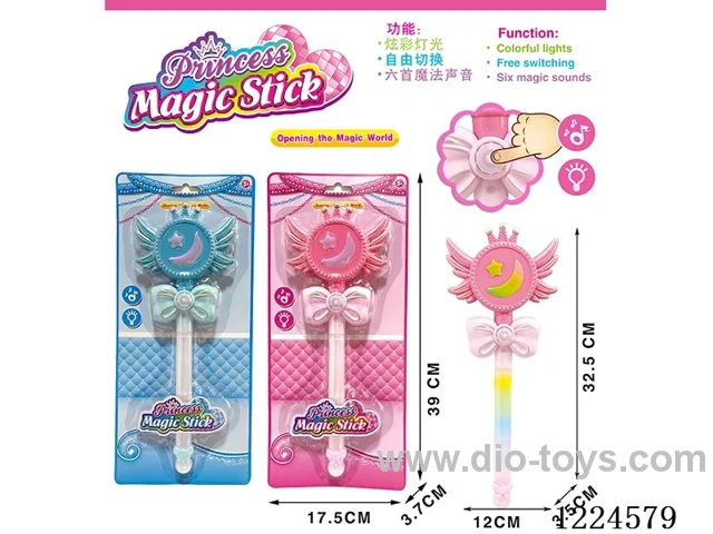 Magic stick with light/music included 3*AG13