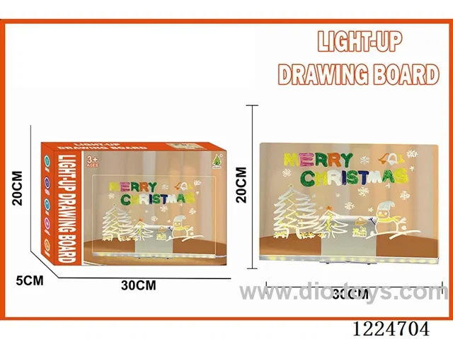 Large acrylic fluorescent panel-Christmas