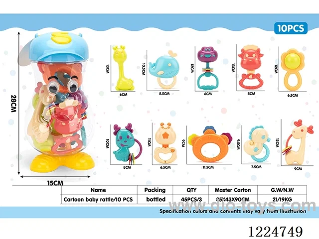 Baby Rattles 10 PCS