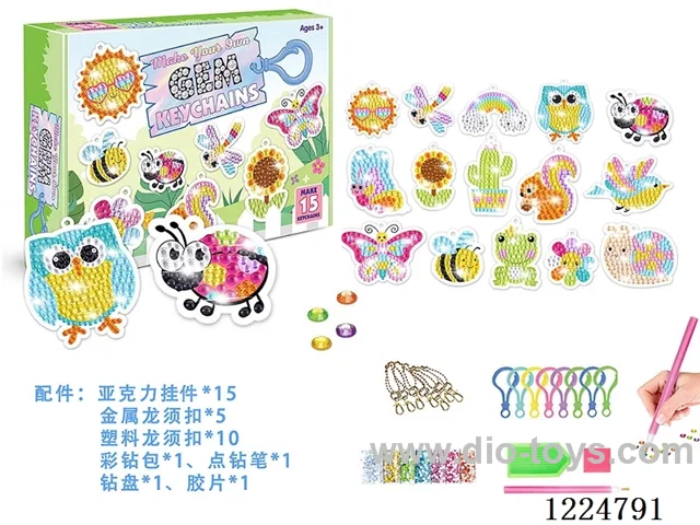 Acrylic--Animal Diamond Sticker Pendant(15 models)