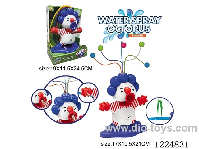 Outdoor Spray Clown with Ball