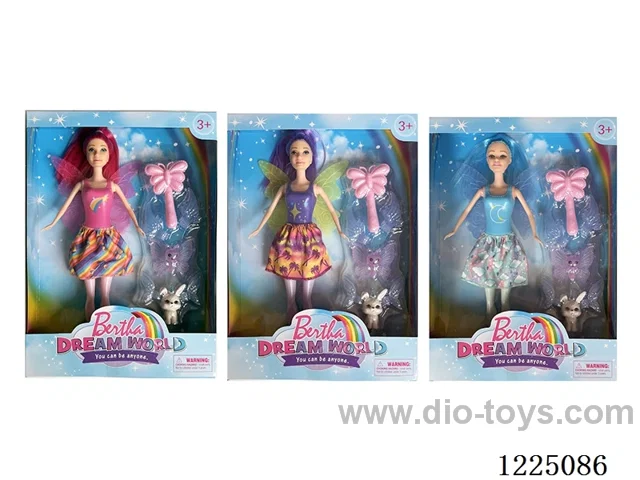 11.5 inch Barbie 3 styles mixed