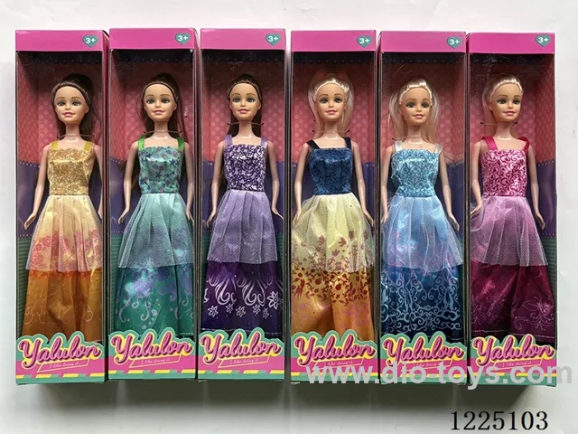 11.5 inch Barbie 6 styles mixed