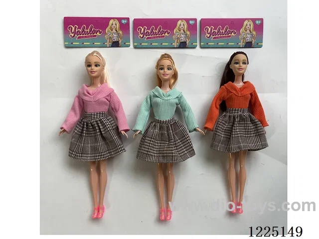 11.5 inch Barbie 3 styles mixed