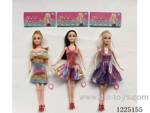 11.5 inch Barbie 3 styles mixed
