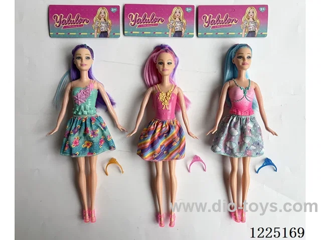 11.5 inch Barbie 3 styles mixed