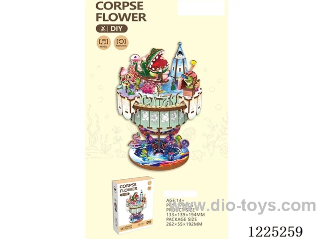 3D Wooden Jigsaw Puzzle Music Box Series 170 PCS