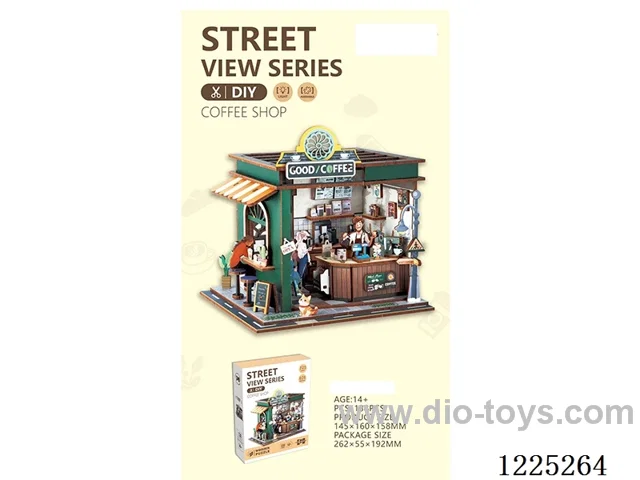 3D Wooden Jigsaw Puzzle Street Scene 138 PCS