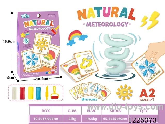 Weather DIY Colorful Clay