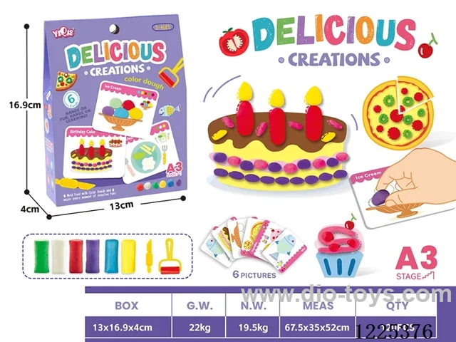 Gourmet DIY Colorful Clay