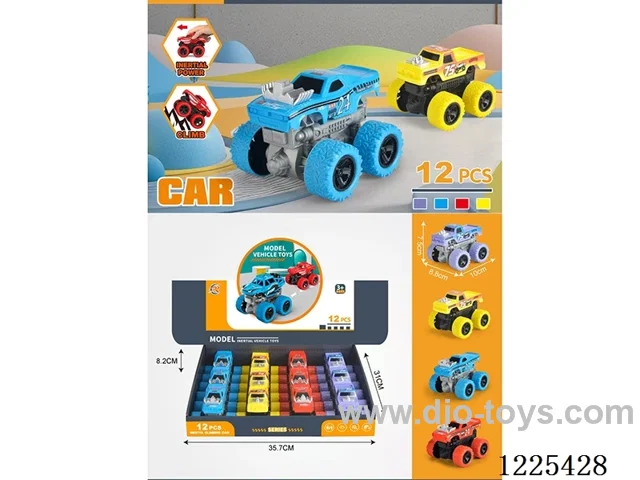 4WD inertia car 12PCS