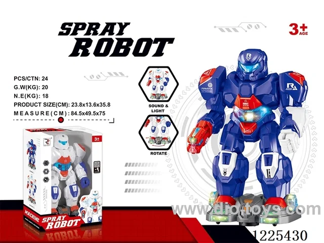 B/O Universal Robot 2 colors mixed not included battery