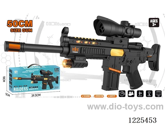 B/O Gun W L/M + Conch 8 times mirror