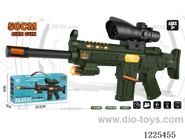 B/O Gun W L/M + Conch 8 times mirror