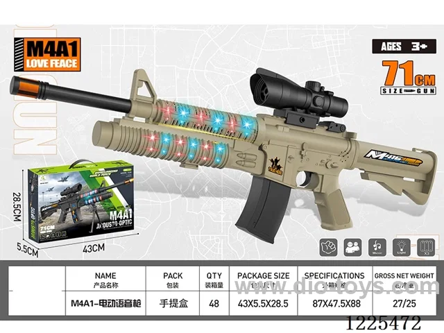 M4A1 B/O Gun W L/M + Conch 8 times mirror