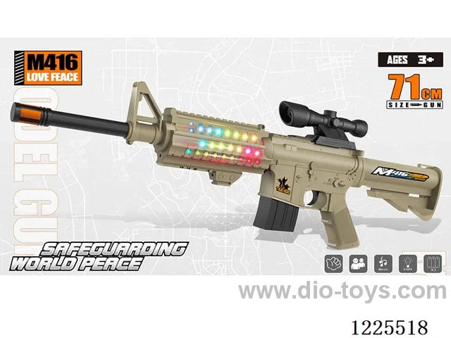 M416 B/O Gun W L/M +6-fold mirror