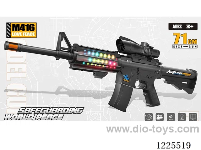 M416 B/O Gun W L/M + Conch 8 times mirror