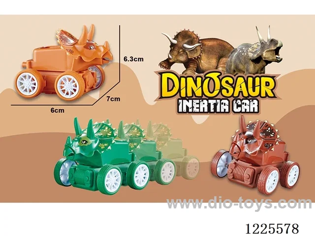 inertia 4WD dinosaur car